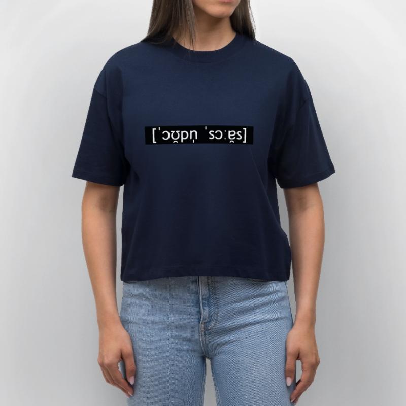 OPEN SOURCE LAUTSCHRIFT - SIMPLE Stanley/Stella Nova Women’s Boxy Organic T-Shirt