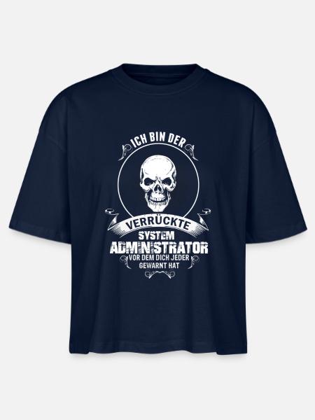 System Administrator - Stanley/Stella Frauen Boxy Bio-T-Shirt Nova - Navy