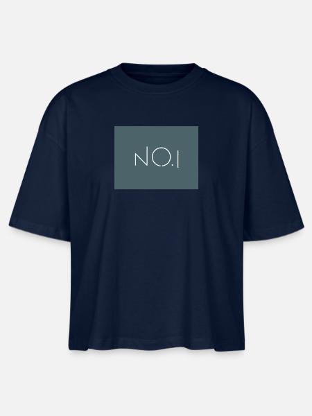Nummer 1 - Stanley/Stella Frauen Boxy Bio-T-Shirt Nova - Navy