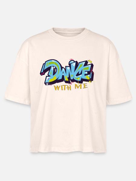 dance with me - Stanley/Stella Frauen Boxy Bio-T-Shirt Nova - Natur