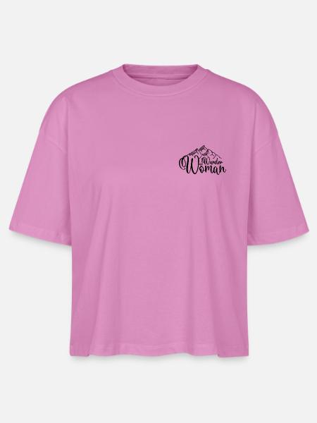 Wander Woman - Stanley/Stella Frauen Boxy Bio-T-Shirt Nova - Pink