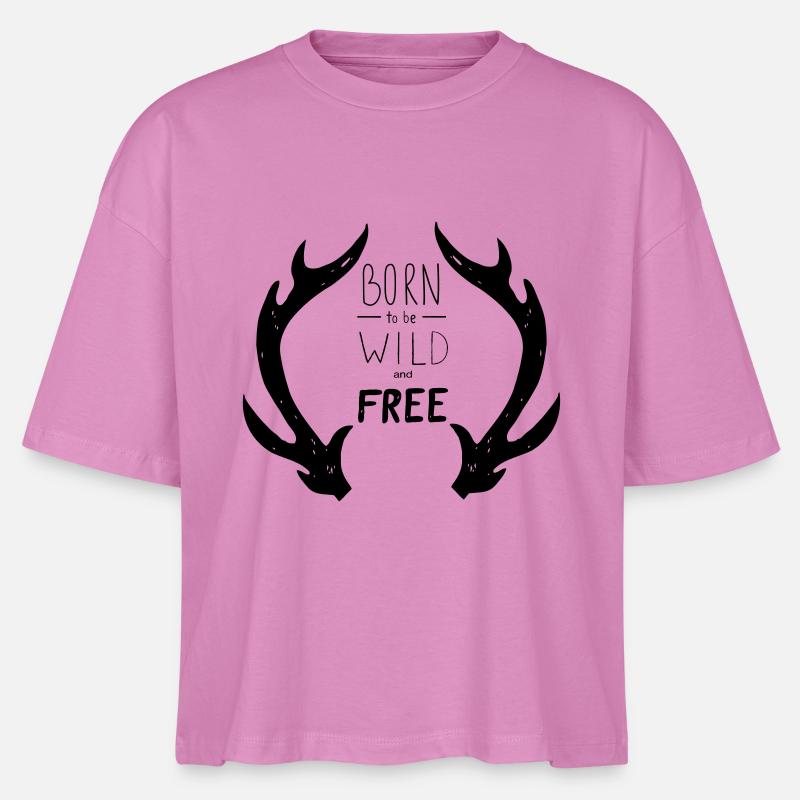 né sauvage libre - T-shirt bio NOVA Stanley/Stella Femme - rose
