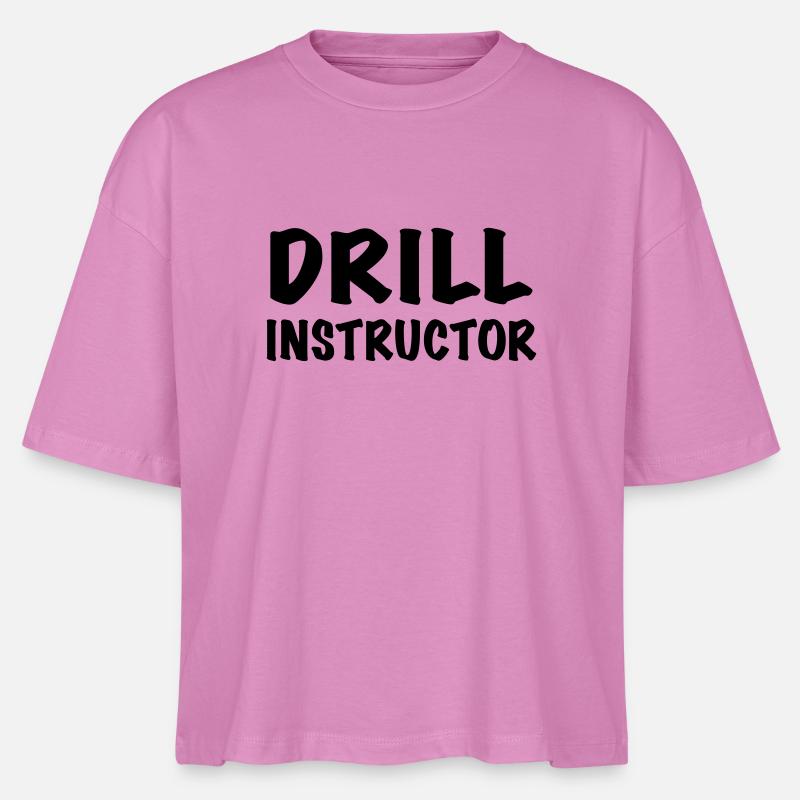 Drill Instructor - T-shirt bio NOVA Stanley/Stella Femme - rose