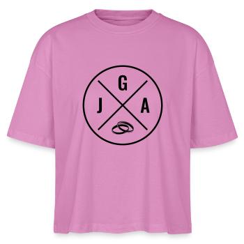 jga - Stanley/Stella Frauen Boxy Bio-T-Shirt Nova - Pink - Vorne