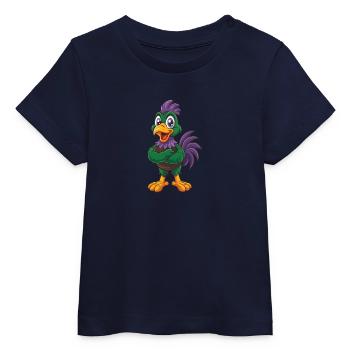 Huhn Lustige Kawaii Cartoon Figur Clipart - Baby Organic T-Shirt Baby Creator von Stanley/Stella - Weiß - Vorne