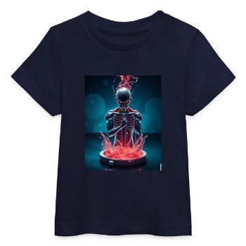 Devil - Baby Organic T-shirt by Stanley/Stella - white - Front