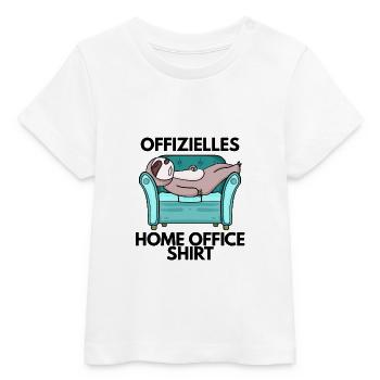 Home Office - Baby Organic T-Shirt Baby Creator von Stanley/Stella - Weiß - Vorne