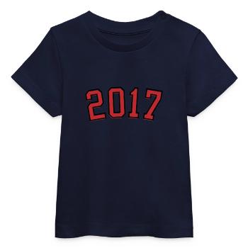 Sport Birth Year 2017 - Baby Organic T-shirt by Stanley/Stella - white - Front