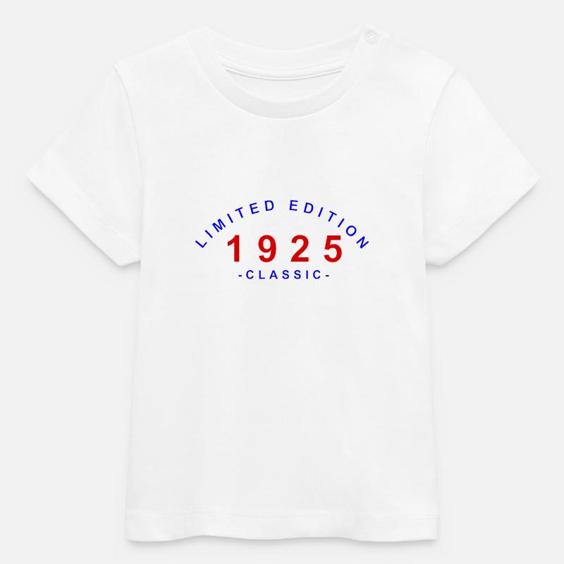 1925, édition limitée - T-shirt bébé bio Stanley/Stella - blanc