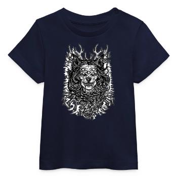 Nordic She Wolf Spirit of the Forest - Baby Organic T-shirt by Stanley/Stella - white - Front