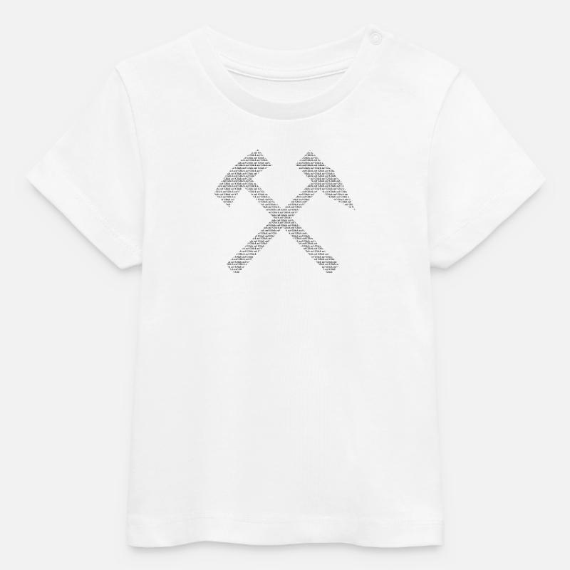 Bonne chance - T-shirt bébé bio Stanley/Stella - blanc