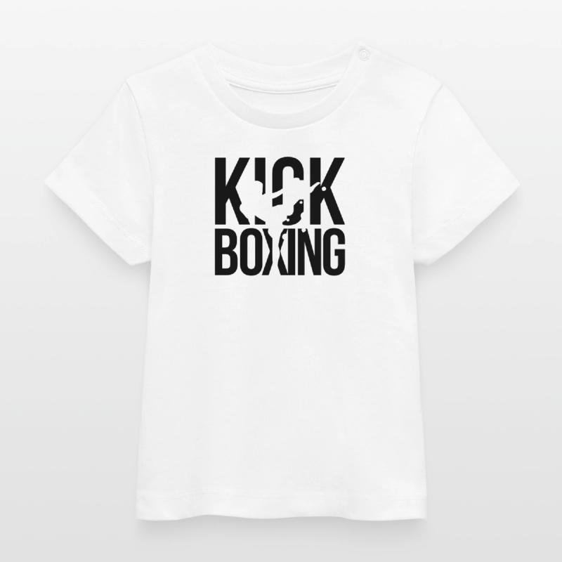 boxe kick boxing T-shirt bébé bio Stanley/Stella