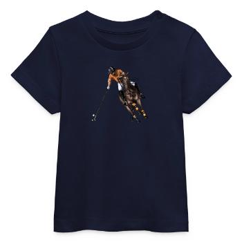 Polo - T-shirt bébé bio Stanley/Stella - blanc - Devant
