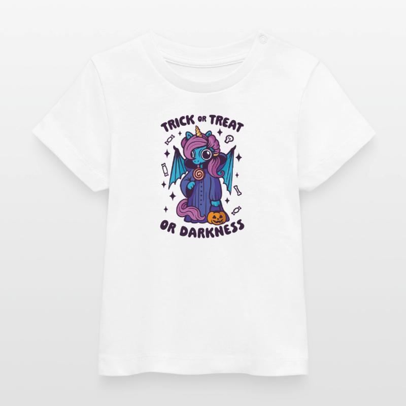 Dark Candy Unicorn - Süßes oder Saures oder Dunkelheit Baby Organic T-Shirt Baby Creator von Stanley/Stella