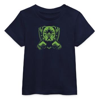 Hund Boxer - Baby Organic T-Shirt Baby Creator von Stanley/Stella - Weiß - Vorne