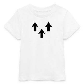 Arrows - Baby Organic T-shirt by Stanley/Stella - white - Front