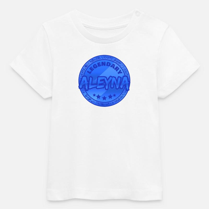 Aleyna as a gift idea - Baby Organic T-shirt by Stanley/Stella - white