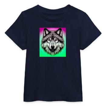 Wolf - Baby Organic T-shirt by Stanley/Stella - white - Front