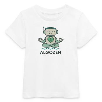 Robot Zen - Baby Organic T-shirt by Stanley/Stella - white - Front