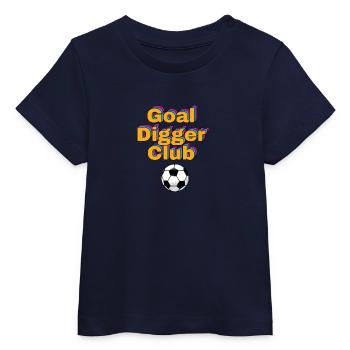 Goal Digger Club Soccer Football - T-shirt bébé bio Stanley/Stella - blanc - Devant