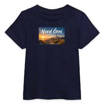 Nord Örni Norderney  - Baby Organic T-Shirt Baby Creator von Stanley/Stella - Weiß - Vorne