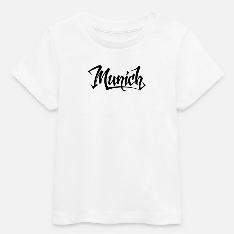 Conception de mandala de méditation consciente - T-shirt bébé bio Stanley/Stella - blanc