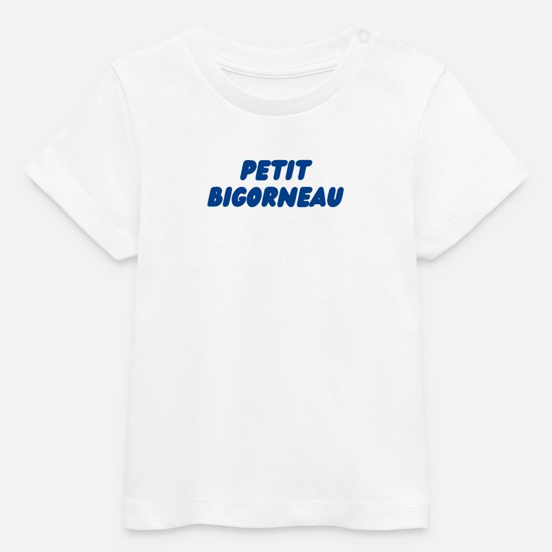 Petit Bigorneau - T-shirt bébé bio Stanley/Stella - blanc