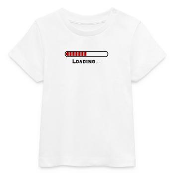 Loading - Baby Organic T-shirt by Stanley/Stella - white - Front