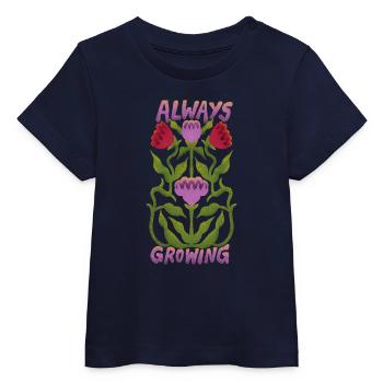 Always Growing - Baby Organic T-Shirt Baby Creator von Stanley/Stella - Weiß - Vorne