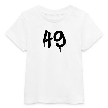 Tag : 49 - Baby Organic T-Shirt Baby Creator von Stanley/Stella - Weiß - Vorne