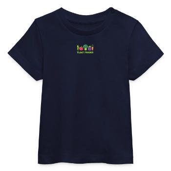 Végétarien, à base de plantes - T-shirt bébé bio Stanley/Stella - blanc - Devant