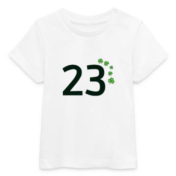 23 - Baby Organic T-shirt by Stanley/Stella - white - Front