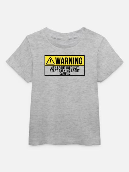 Kamel Kamel Kamel - Baby Organic T-Shirt Baby Creator von Stanley/Stella - Grau meliert