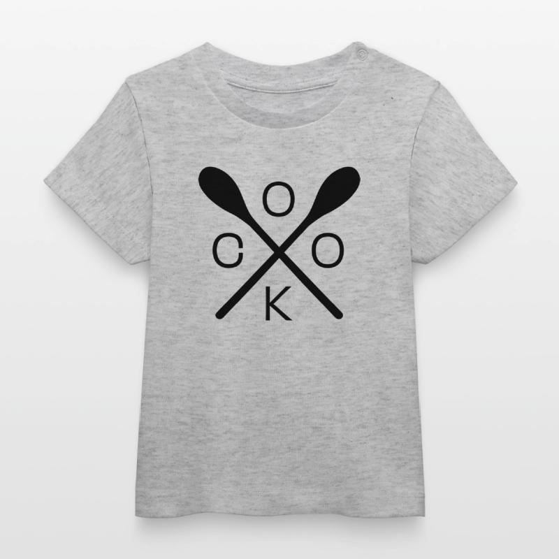 cuoco T-shirt neonato bio di Stanley/Stella