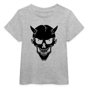 Devil - Baby Organic T-shirt by Stanley/Stella - heather grey - Front