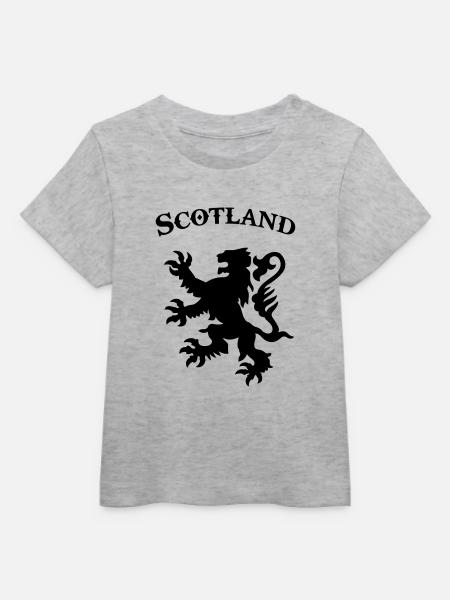 scotland - Baby Organic T-Shirt Baby Creator von Stanley/Stella - Grau meliert