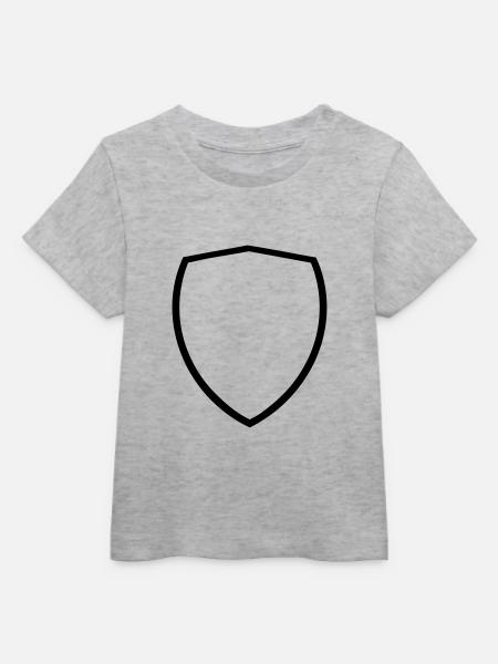 Manteau des bras - T-shirt bébé bio Stanley/Stella - gris chiné