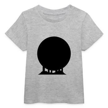 japan_gate_02 - Baby Organic T-shirt by Stanley/Stella - heather grey - Front