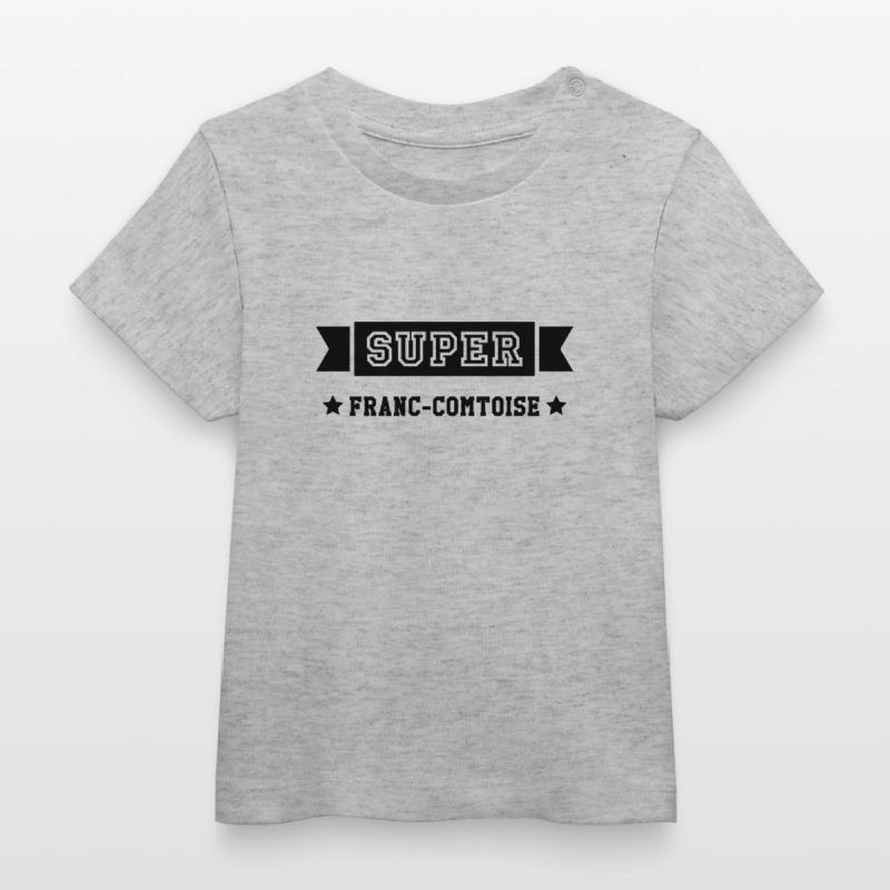 Franche-comté / Franc-Comtois / Franc-Comtoise T-shirt bébé bio Stanley/Stella