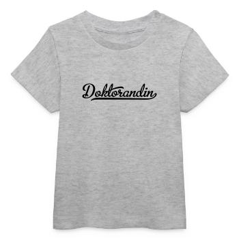 PhD student - Baby Organic T-shirt by Stanley/Stella - heather grey - Front