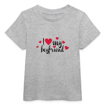 Freund - Baby Organic T-Shirt Baby Creator von Stanley/Stella - Grau meliert - Vorne