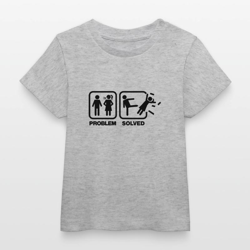 problem solved Baby Organic T-shirt by Stanley/Stella