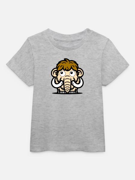 Mammut - Baby Organic T-Shirt Baby Creator von Stanley/Stella - Grau meliert