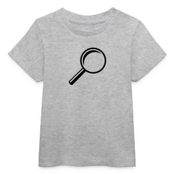 lupe___f1 - Baby Organic T-Shirt Baby Creator von Stanley/Stella - Grau meliert - Vorne