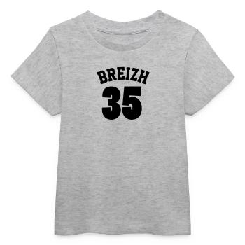 Breizh 35 - Baby Organic T-shirt by Stanley/Stella - heather grey - Front