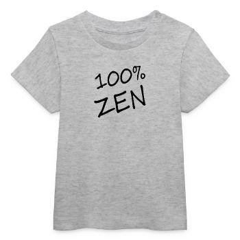 zen - T-shirt bébé bio Stanley/Stella - gris chiné - Devant