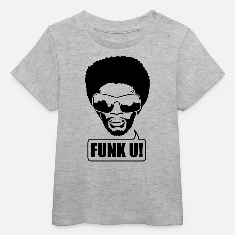 Pimp - T-shirt bébé bio Stanley/Stella - gris chiné
