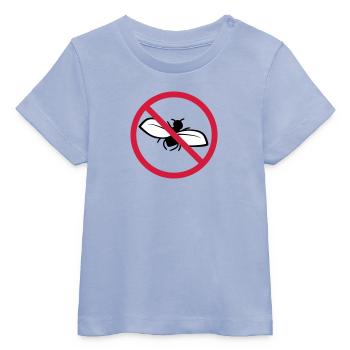 Fly Forbidden Shield - Baby Organic T-shirt by Stanley/Stella - sky - Front