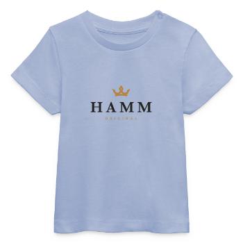 Hamm Original Family Logo - Baby Organic T-shirt by Stanley/Stella - sky - Front
