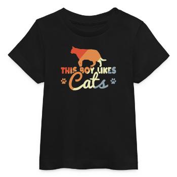 Kitten - Baby Organic T-shirt by Stanley/Stella - black - Front